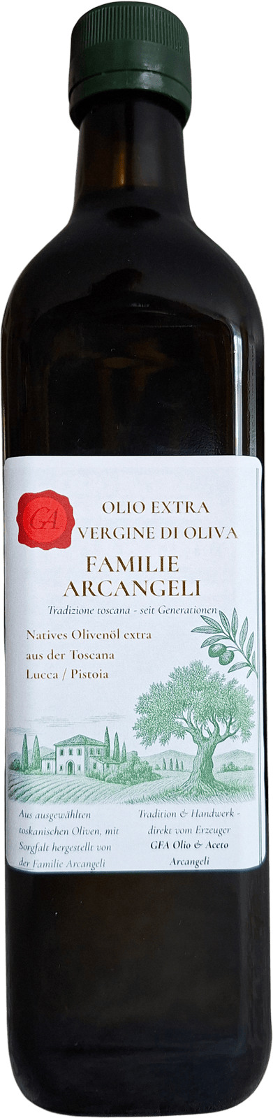 Familie Arcangeli – Olio Extra Vergine di Oliva aus der Toskana (EOVO) – 750 ml